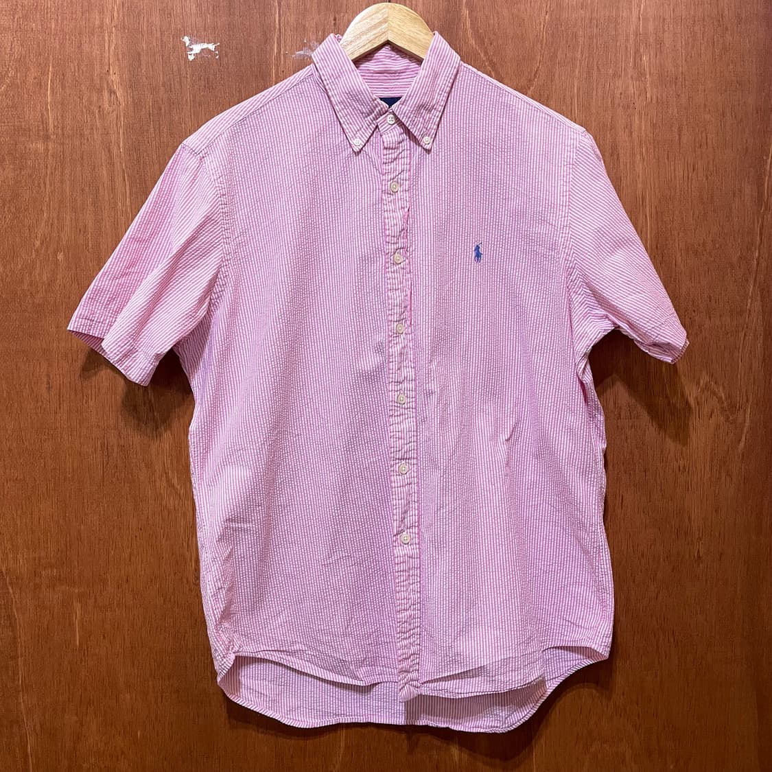 (L) POLO 폴로 랄프로렌 스트라이프 반팔 셔츠 상품이미지1