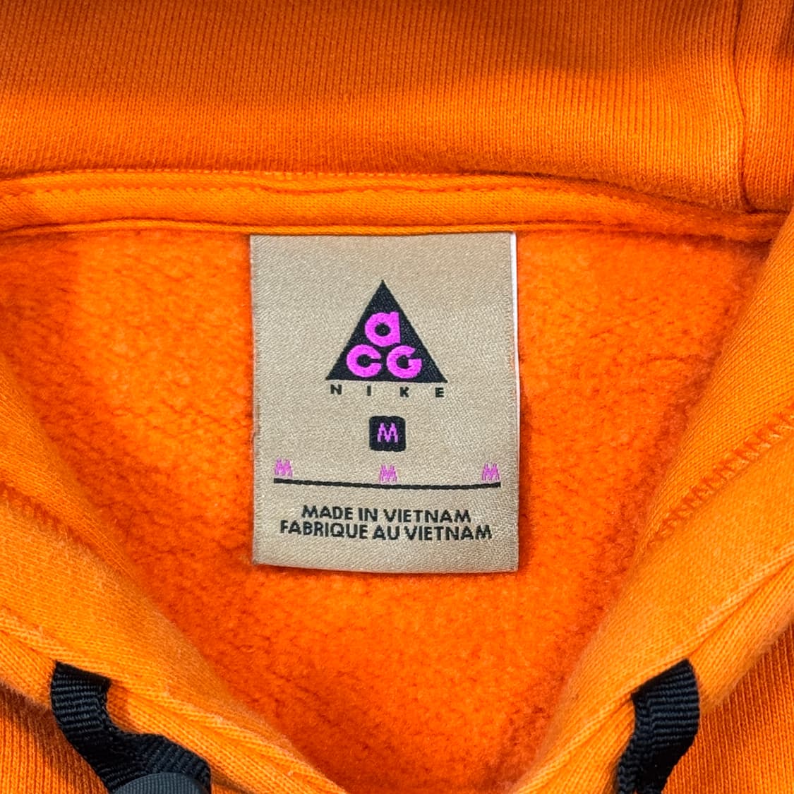 M) 나이키 ACG 오렌지색 후드티 상품이미지8