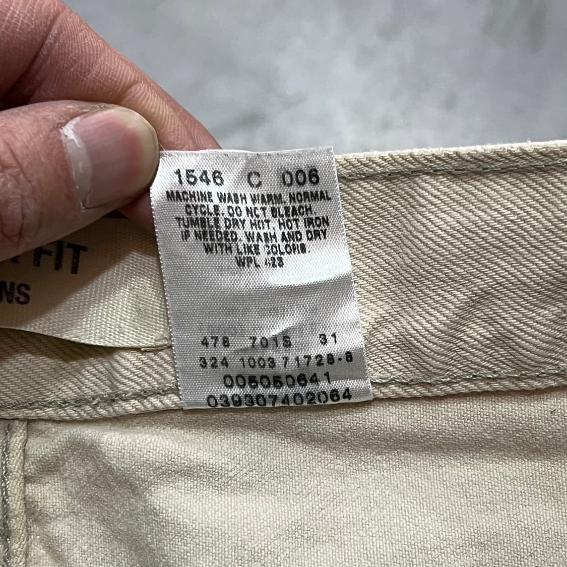  리바이스 505 데님팬츠 y15258 상품이미지7