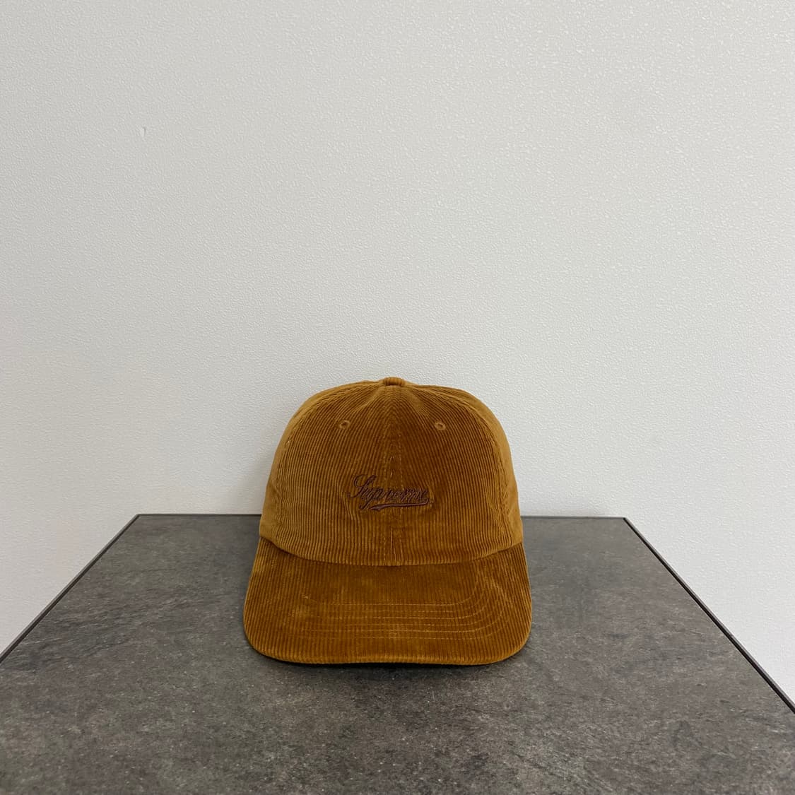 슈프림 클래식 코듀로이 탄 볼캡 모자 6패널 캡 상품이미지1