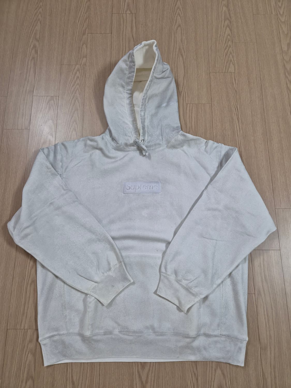 [XL]슈프림 x MM6 마르지엘라 박스로고 화이트 상품이미지1