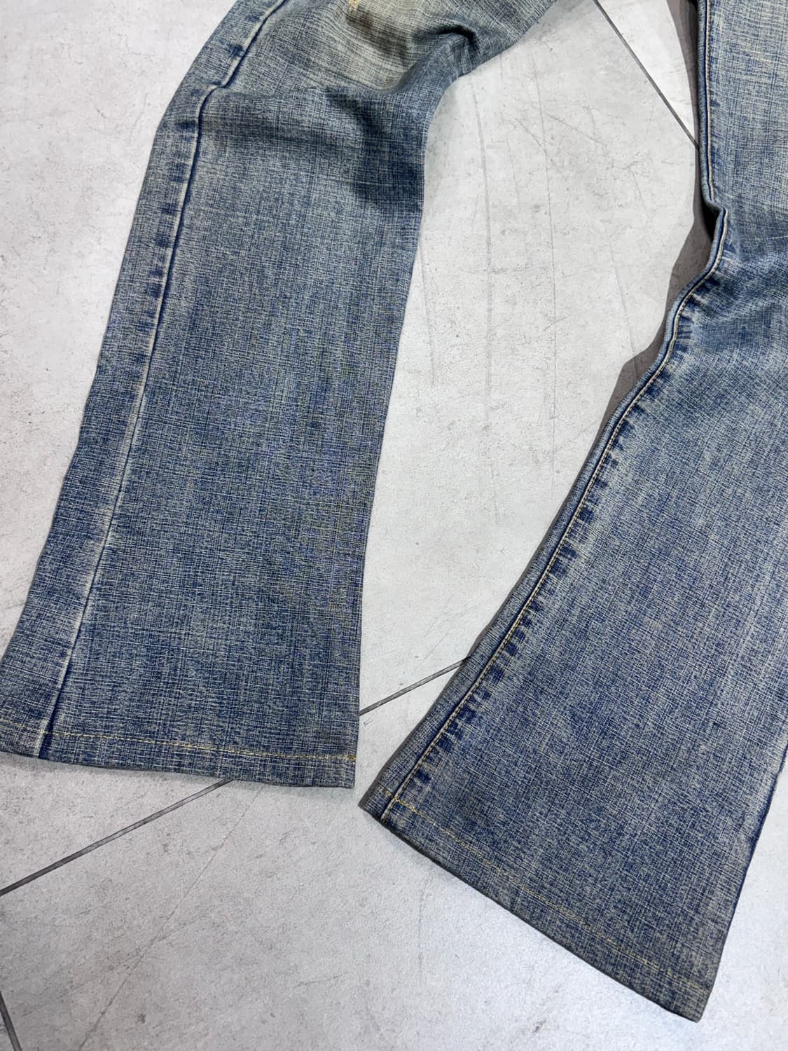 Katharine Hamnett 워싱 데님 팬츠 바지 상품이미지2