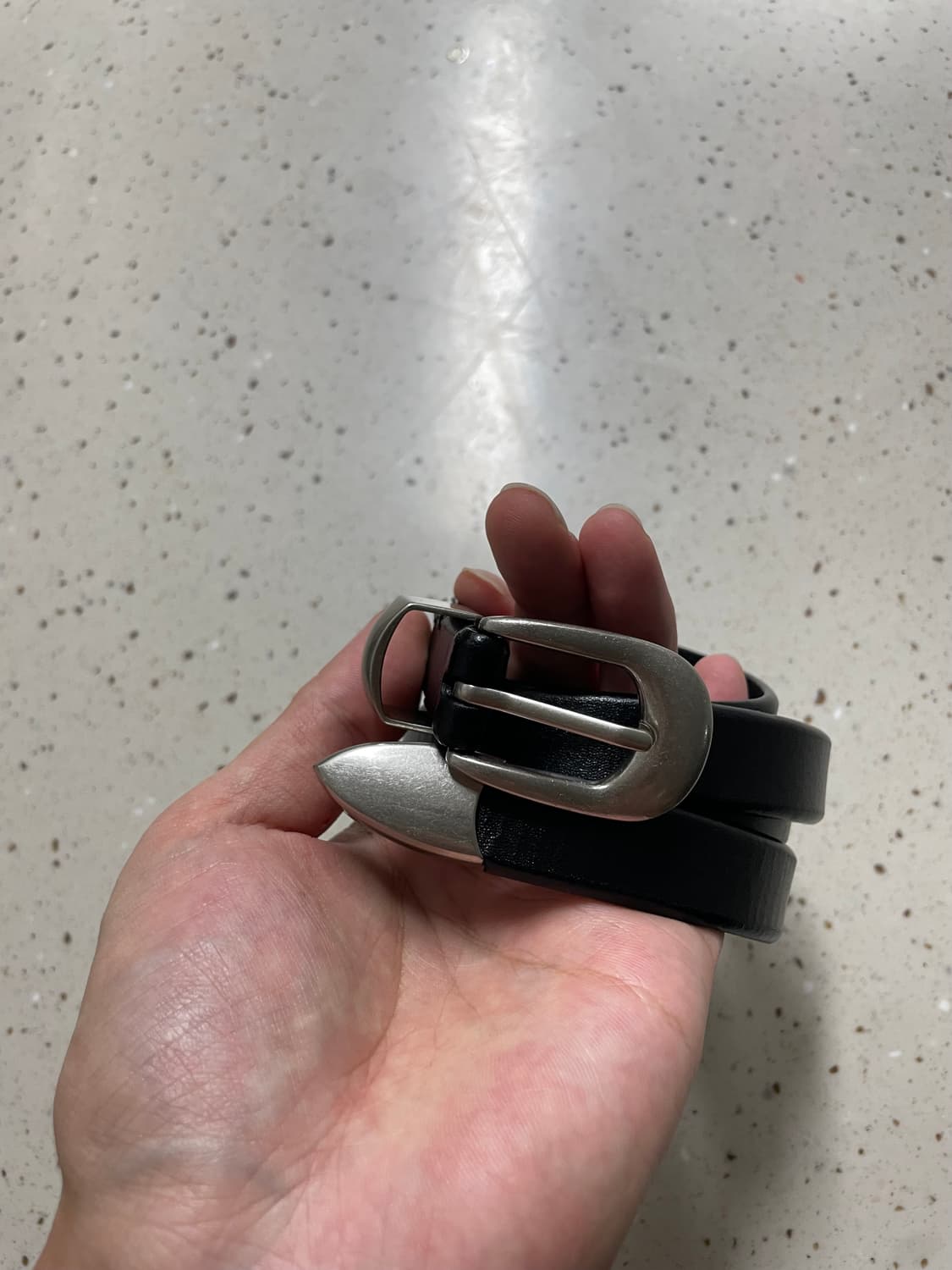 아워레가시 our legacy 2cm 벨트 블랙 상품이미지2