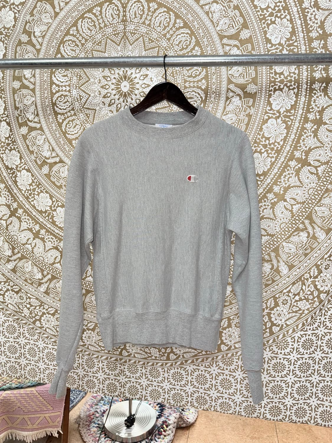 챔피온 리버스위브 기모 맨투맨  상품이미지2