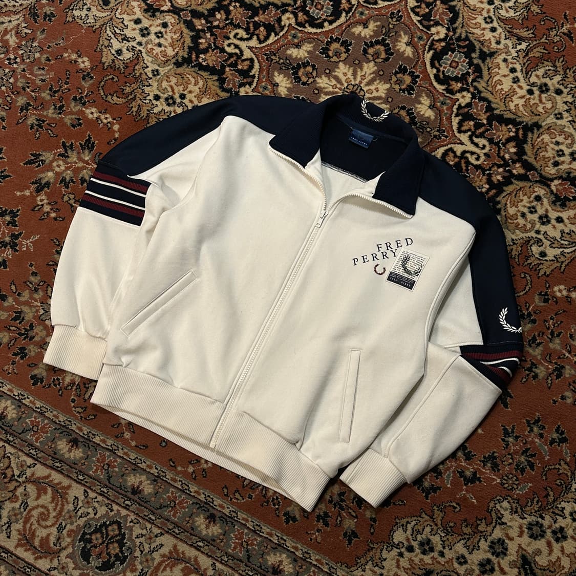 프레드페리 90s 올드스쿨 트랙탑 자켓 (L) 상품이미지2