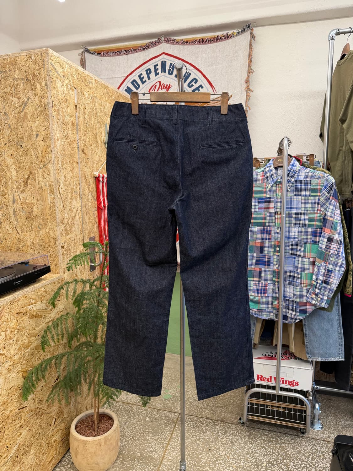 원아웃가먼트 코인 포켓 데님팬츠 30 상품이미지6