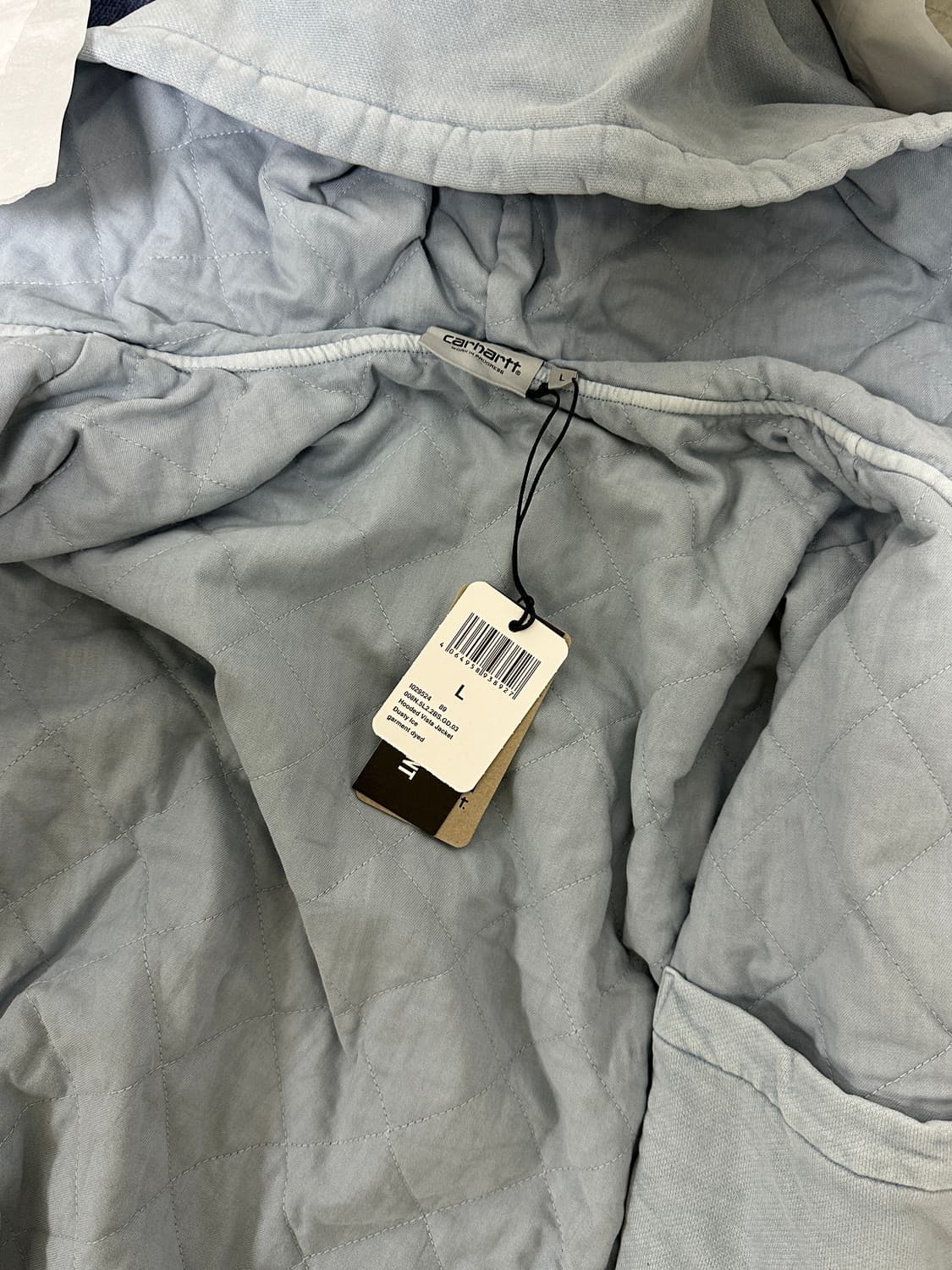 초특가 새상품 칼하트 휩 비스타 후드 자켓 더스티 아이스 L 상품이미지3
