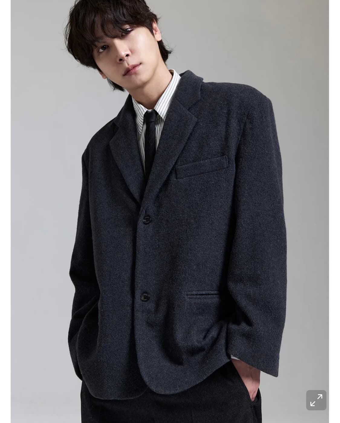 프라게 - 오버핏 울 블레이저 상품이미지1