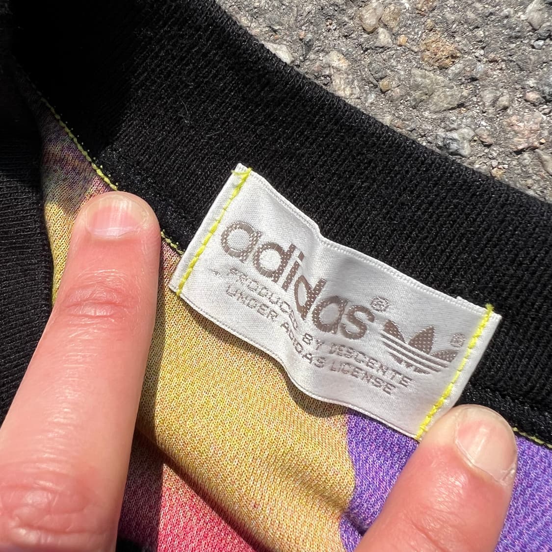 80‘s 아디다스 레인보우 롱 슬리브 상품이미지7