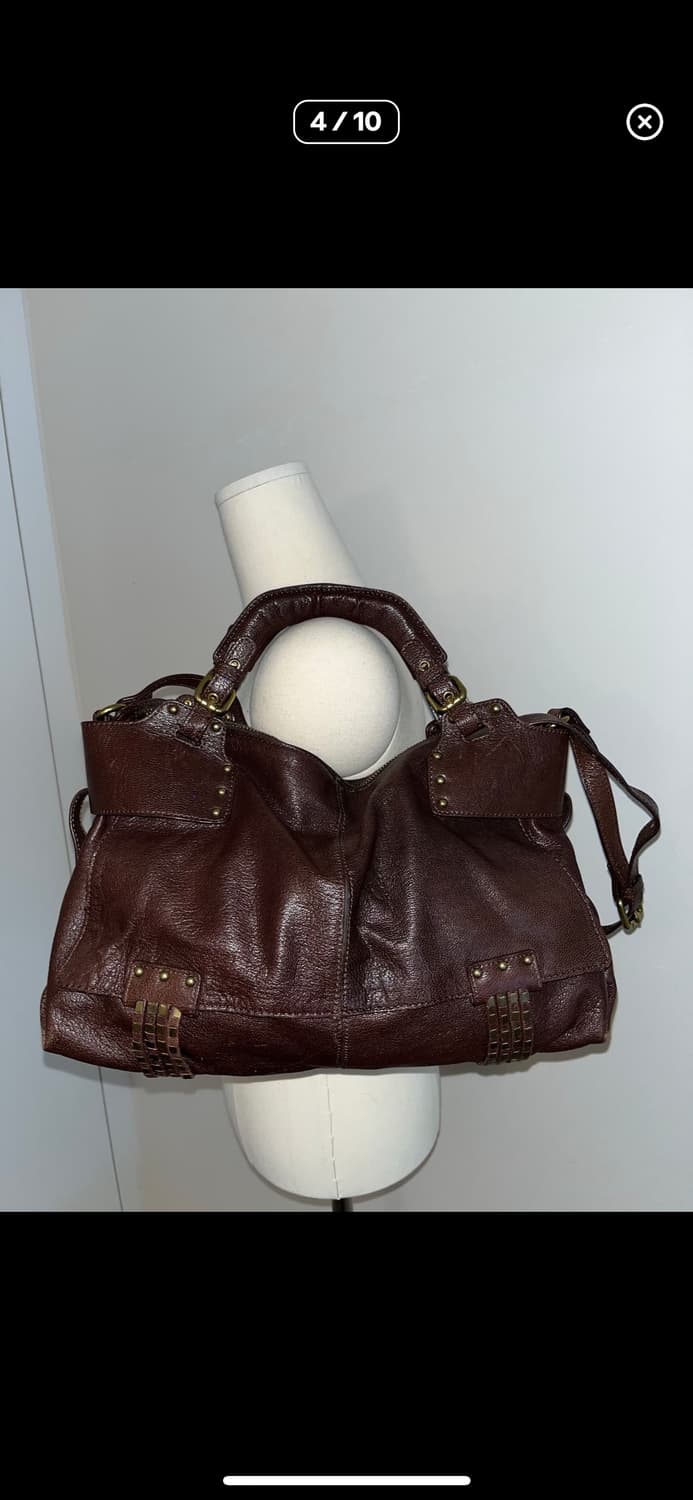 Kooba Red Brown Shoulder Bag 상품이미지4