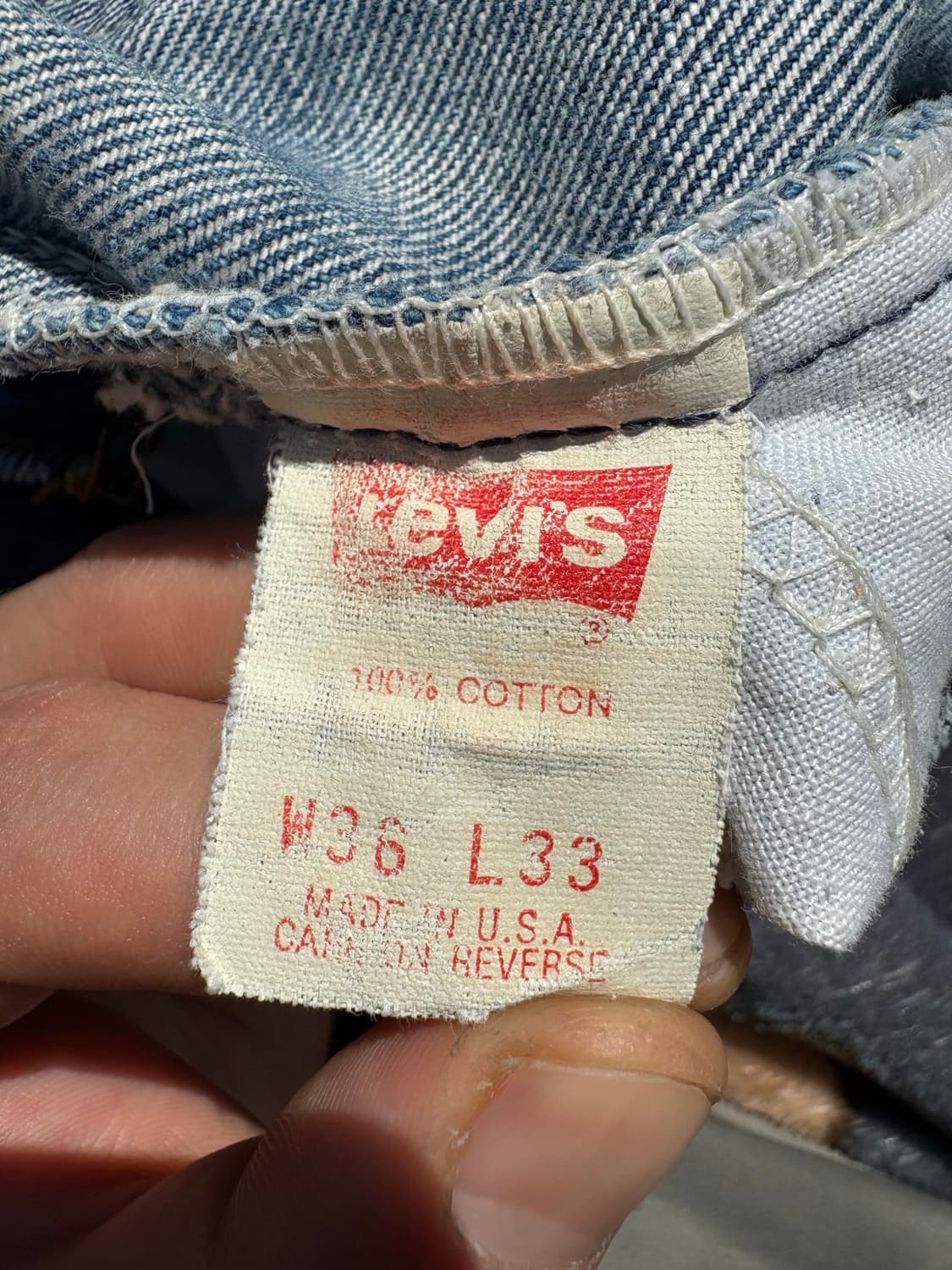 80s/90s 리바이스 517 오렌지탭 상품이미지5