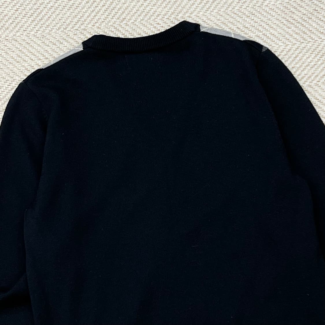 프레드페리 아가일 니트가디건 r3037 상품이미지4