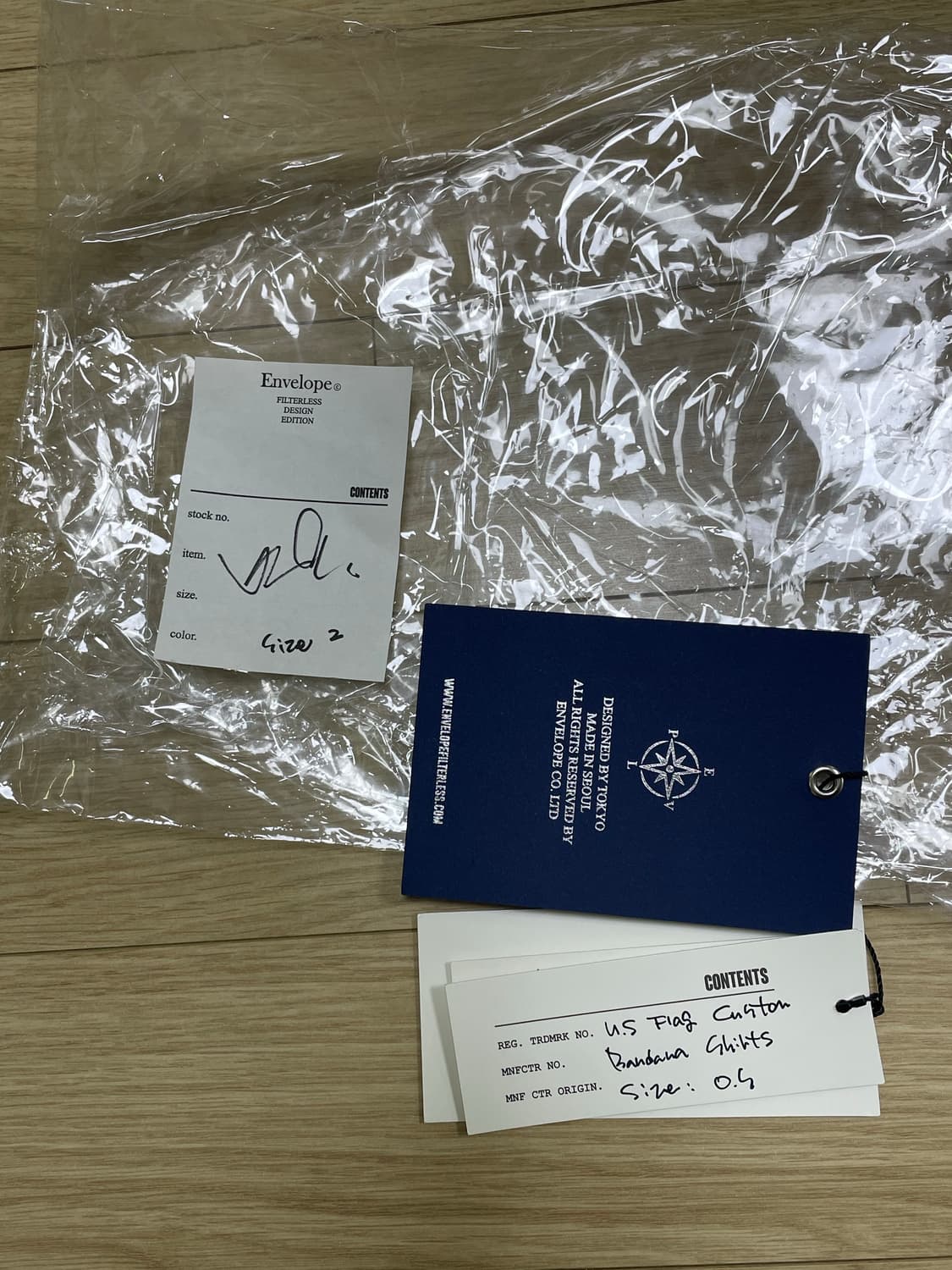 엔벨로프 반다나 반팔 셔츠 상품이미지6