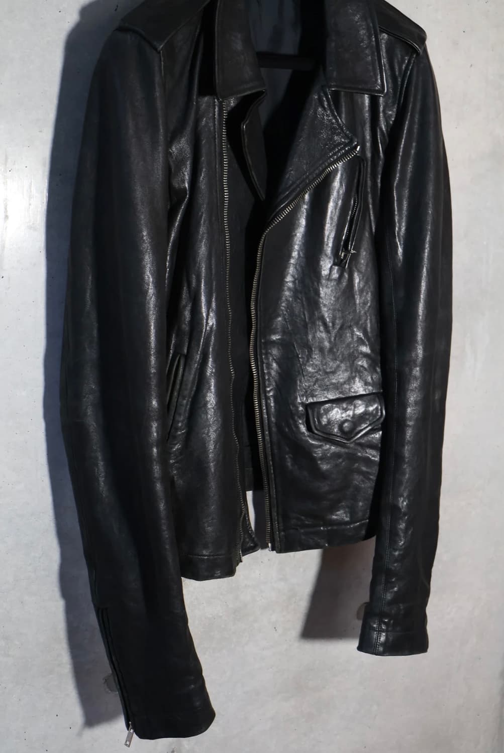 Rick Owens AW09 Stooges Leather Jacket 상품이미지3