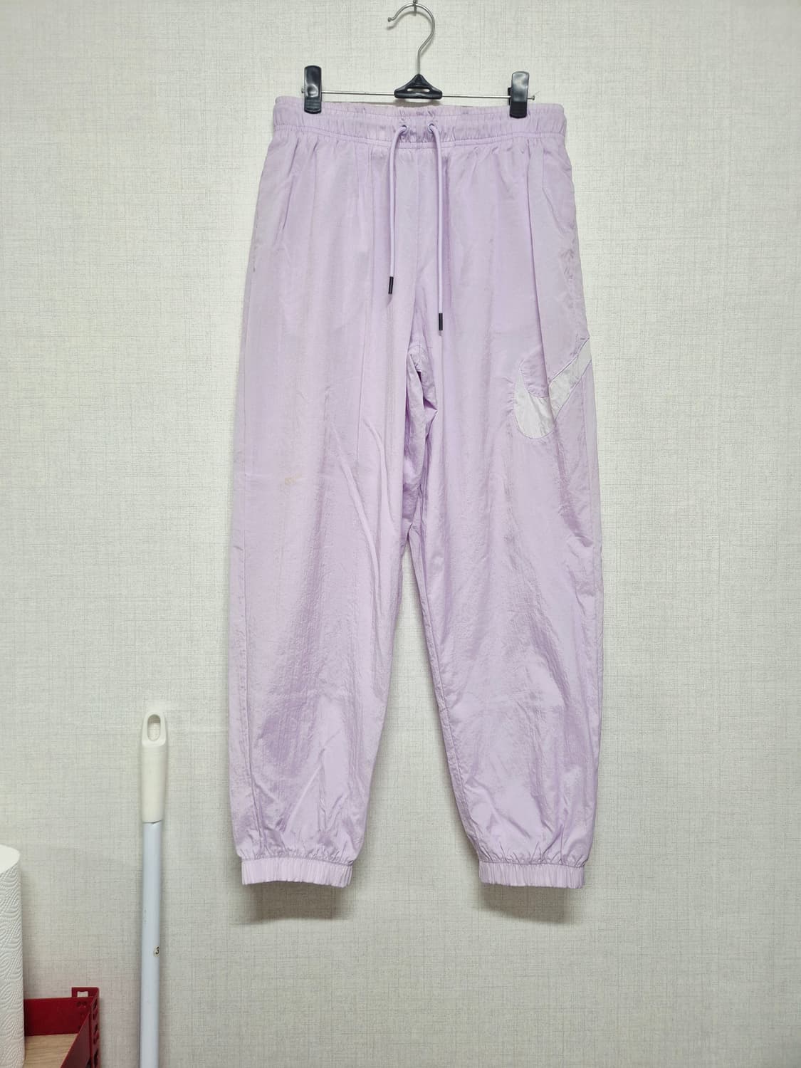 나이키 라벤더색 바람막이 조거 팬츠 상품이미지1