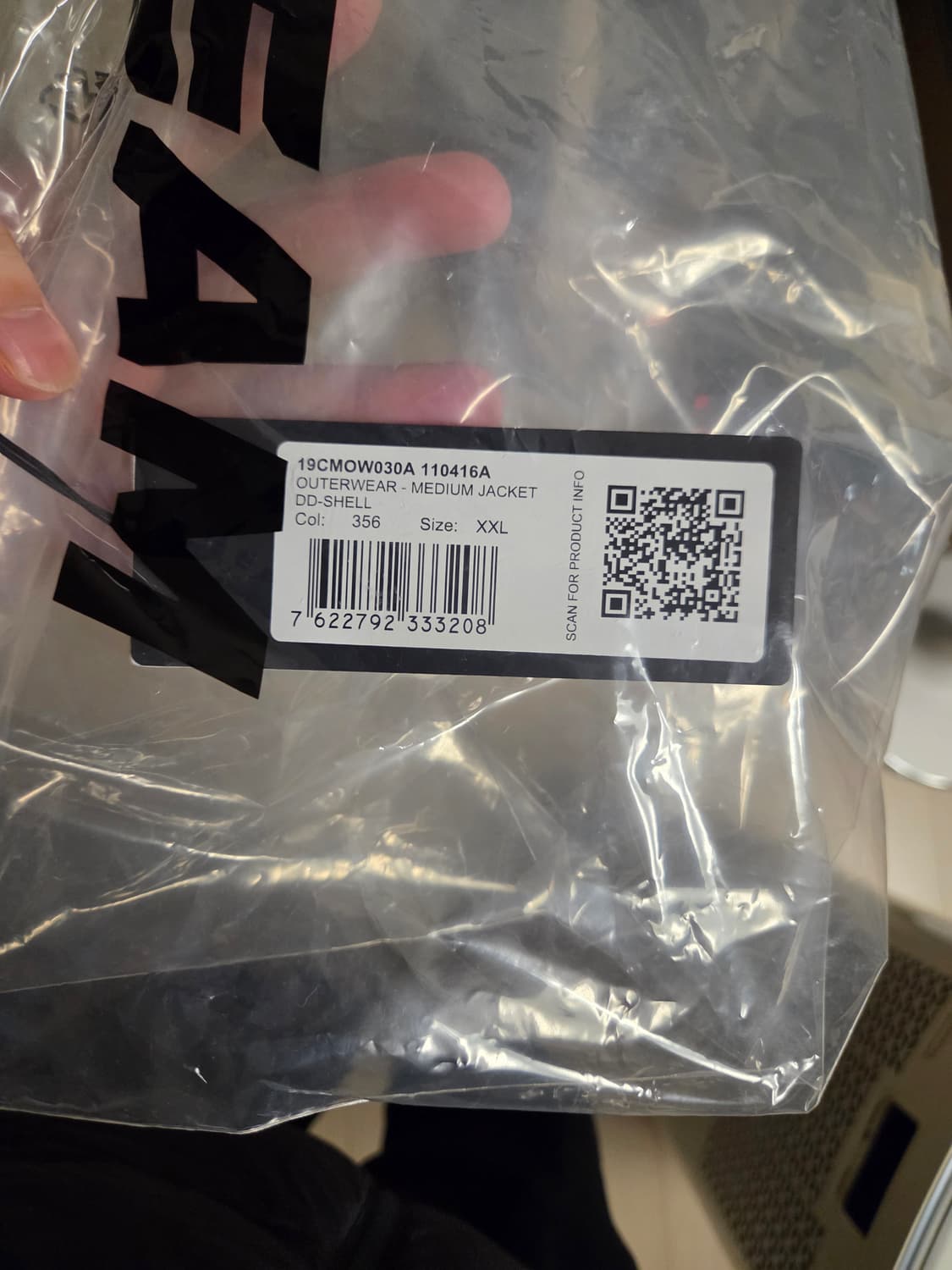 CP컴퍼니 DD쉘 경량 펀가이 그레이 XXL팝니다 상품이미지5