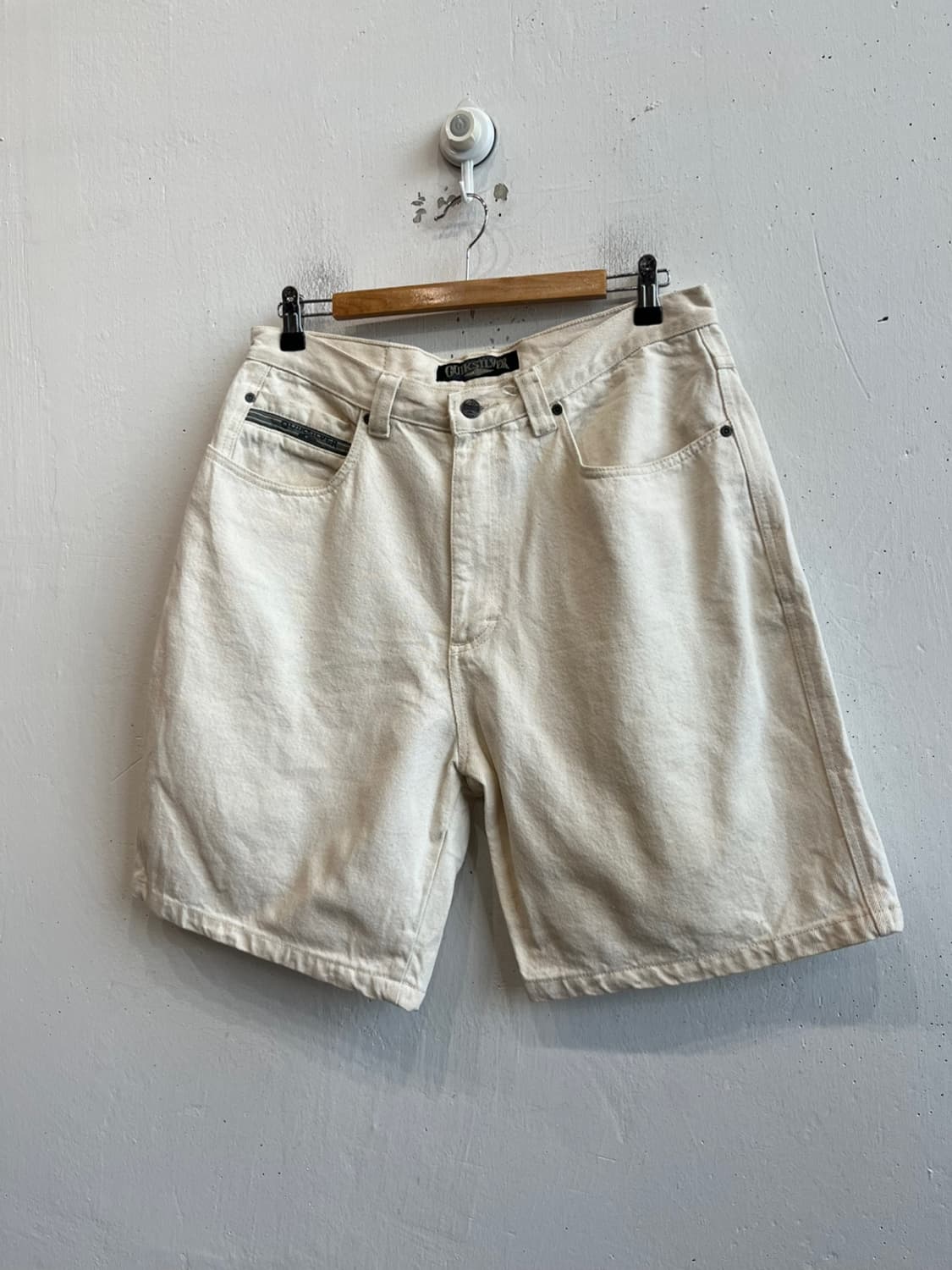 빈티지 퀵실버 데님 쇼츠 반바지  상품이미지1