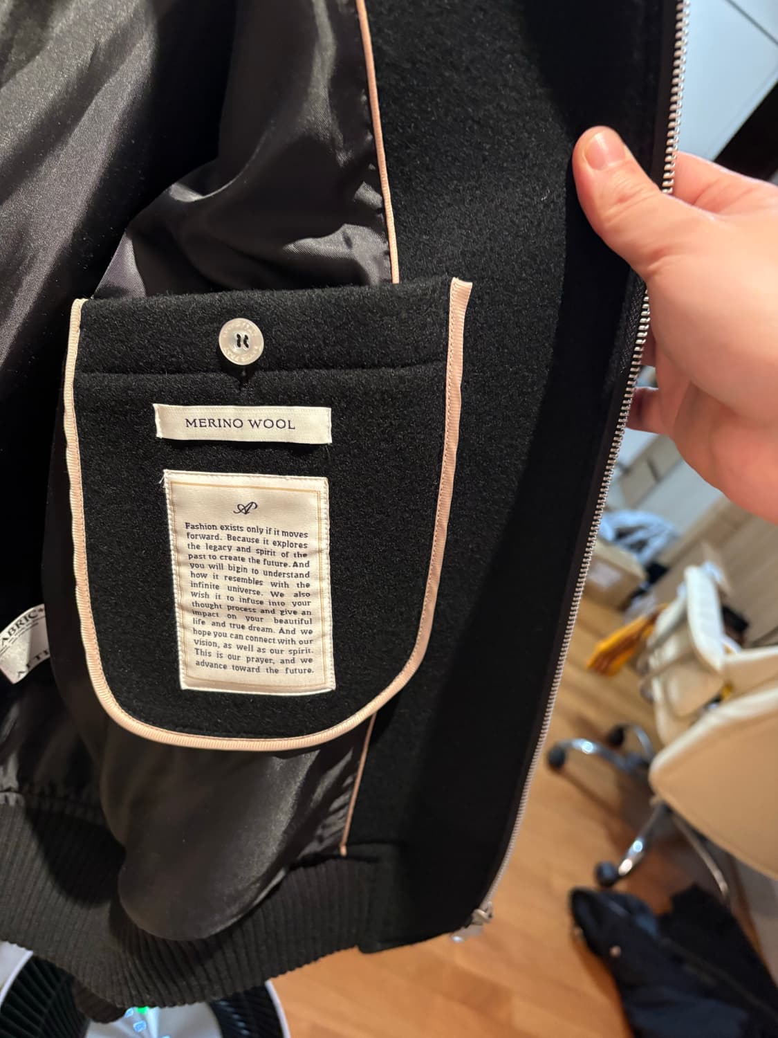 애프터프레이 해링자켓 판매 L 상품이미지5