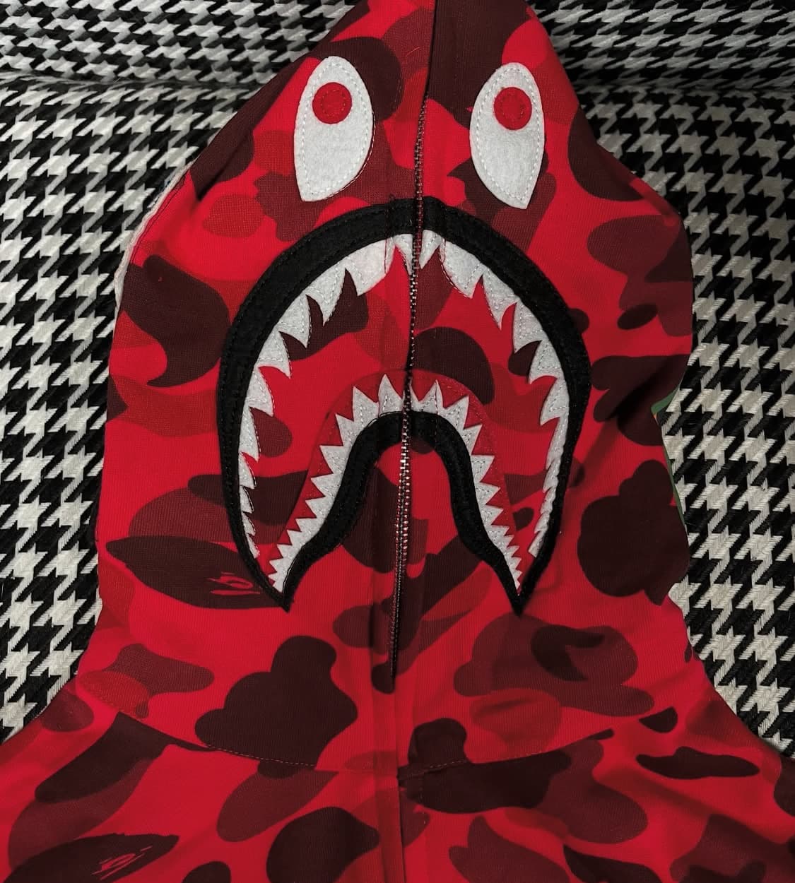 베이프 적계 후드집업 상품이미지3