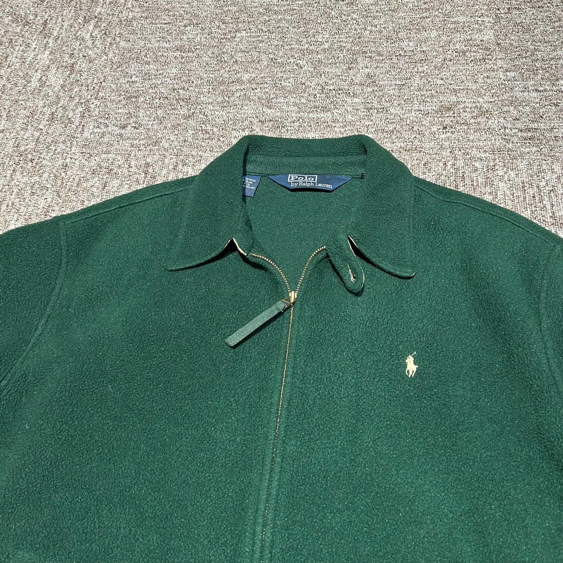 XL) 폴로 랄프로렌 폴라텍 플리스 후리스 블루종  상품이미지5