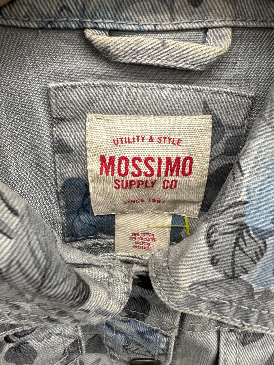 Mossimo 빈티지 데님자켓 상품이미지3