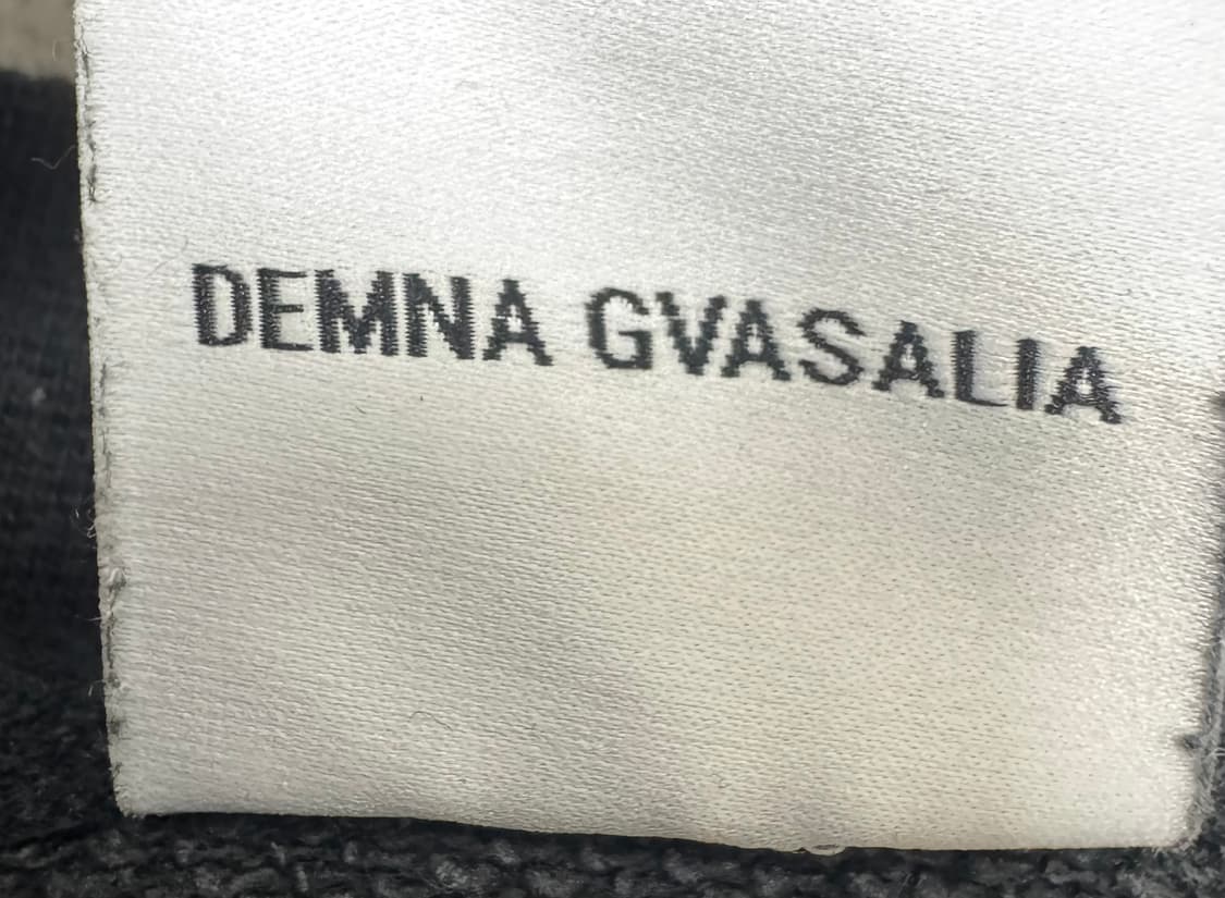 •VETEMENTS 2016 S/S 메탈 로고 맨투맨 블랙 상품이미지8