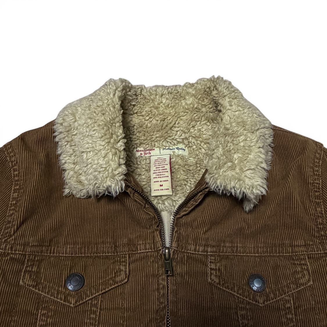 Abercrombie Sherpa Corduroy Jacket 상품이미지2