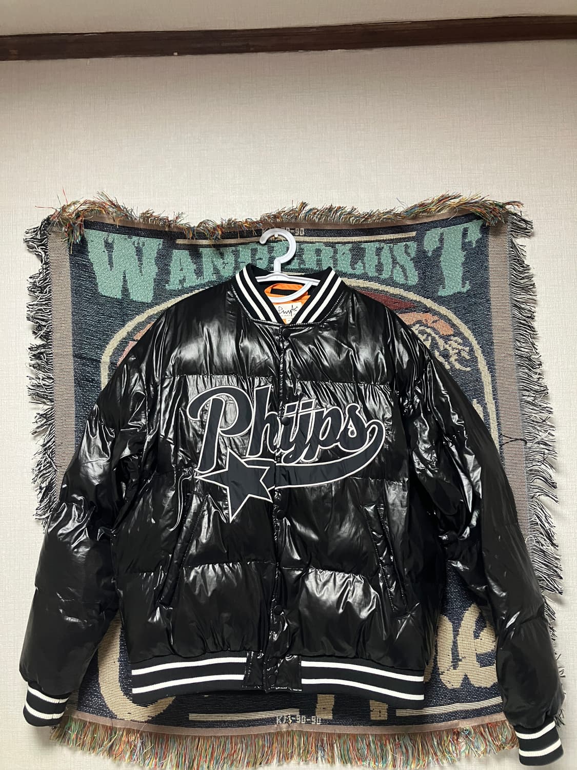 스타테일 숏푸퍼 패딩 블랙 사이즈 m 상품이미지1