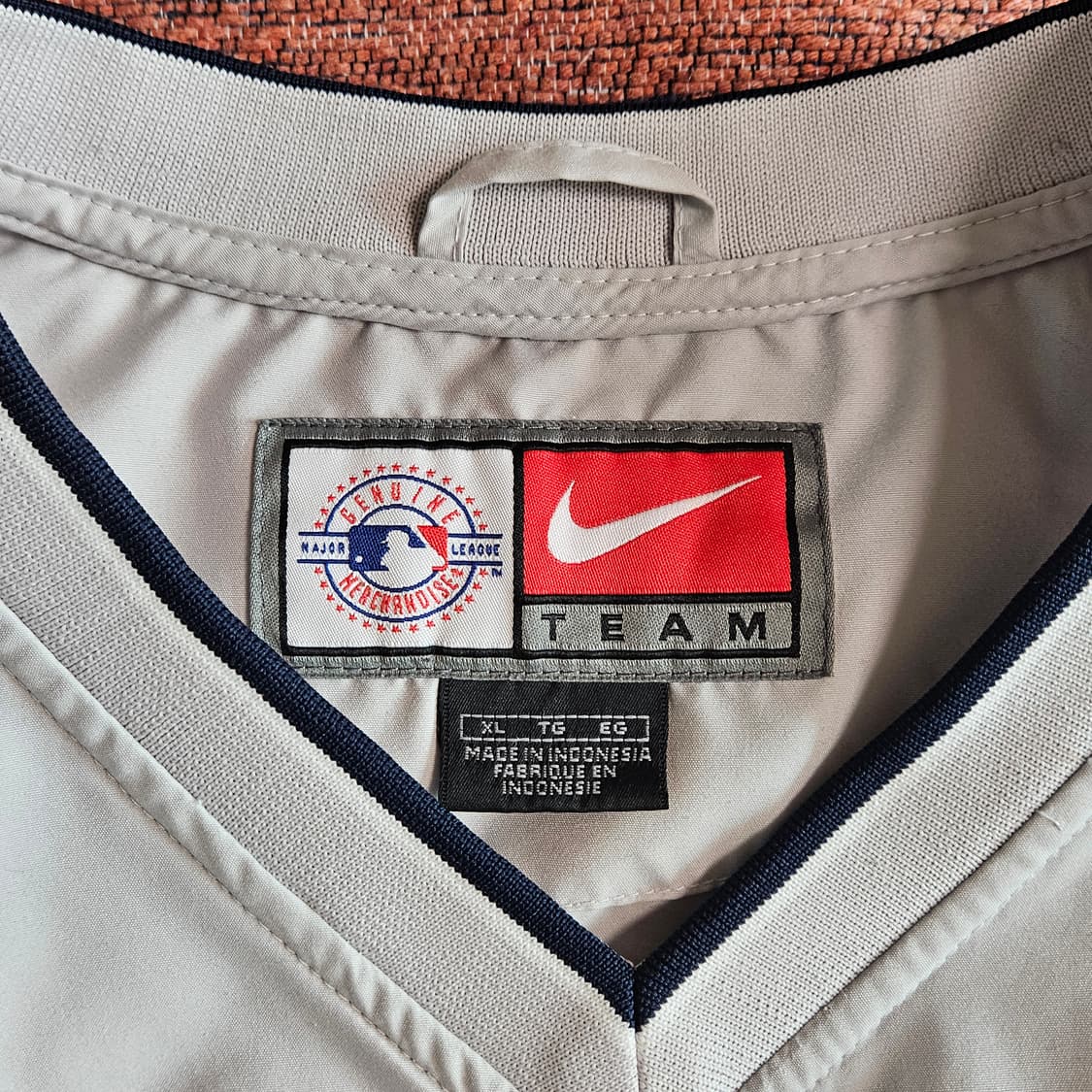 나이키 뉴욕양키스 어웨이 웜업 저지 상품이미지2