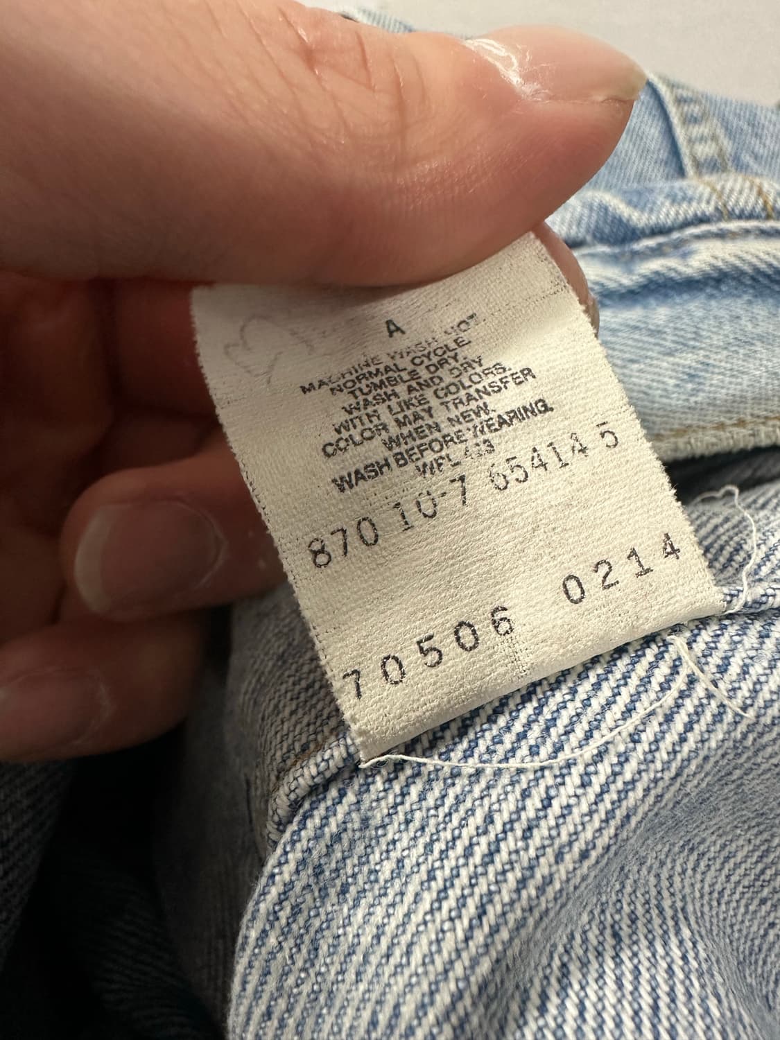 리바이스 70506-0214 데님 트러커자켓 상품이미지6