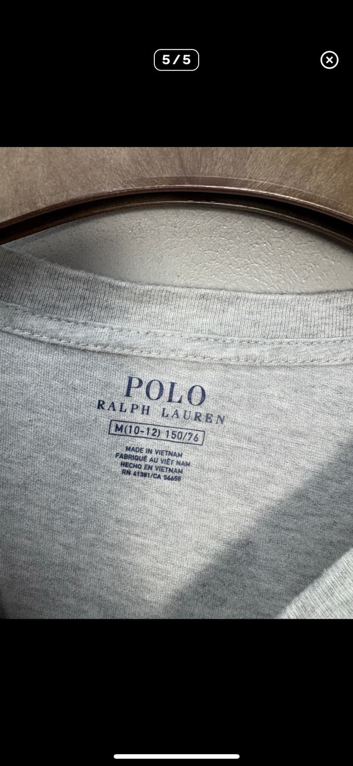 폴로 랄프로렌 폴로베어 슬리브티 H1233 상품이미지5