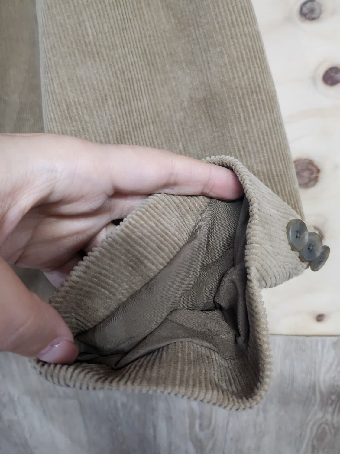 215) 유니클로 코듀로이 자켓 상품이미지4