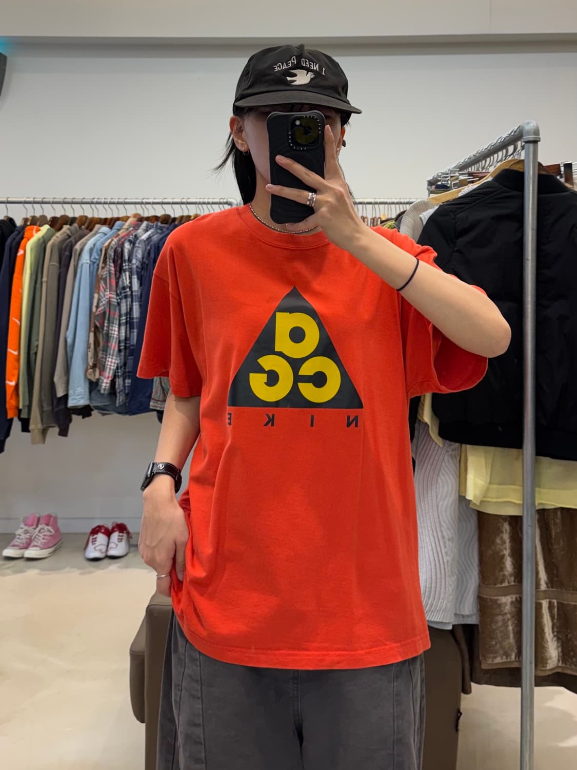 나이키 acg 자이언트 로고 오렌지 상품이미지7