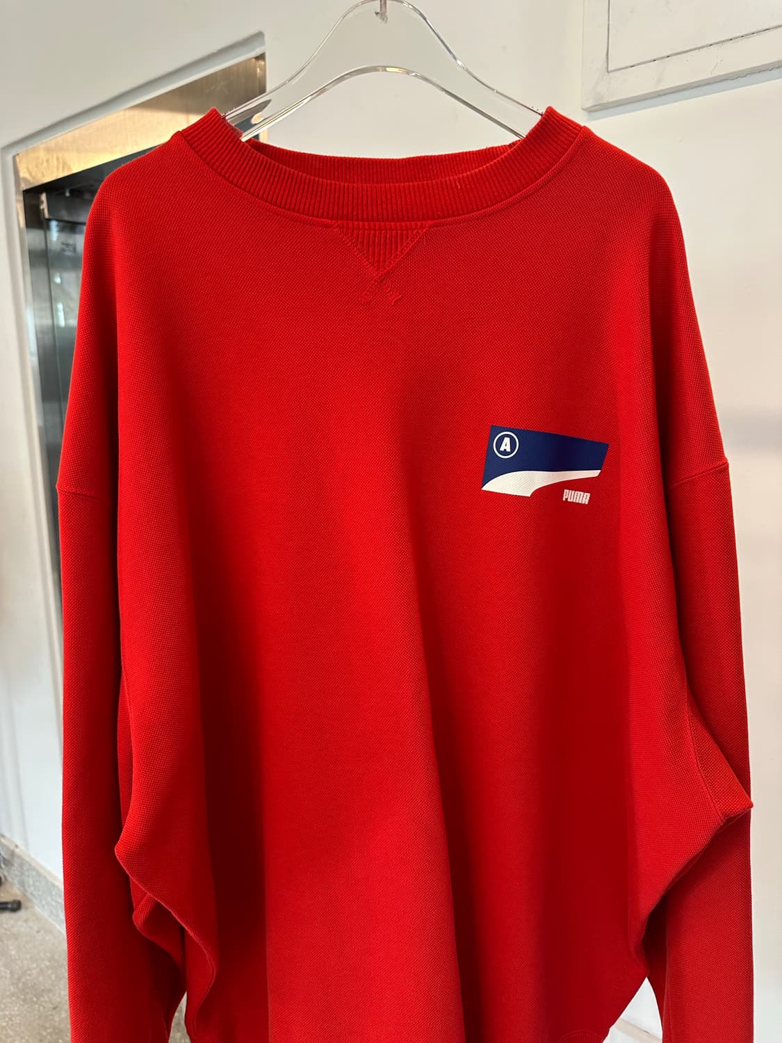 Ader error x puma red sweatshirt 상품이미지2