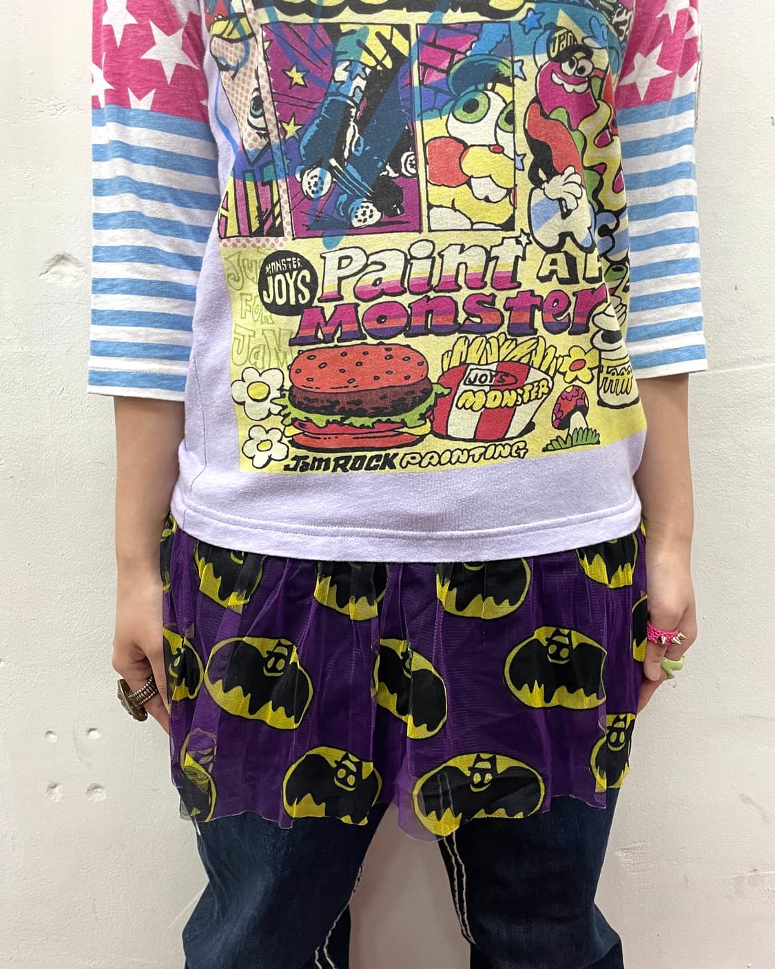 JAM Star Betman Half Long-Sleeved 상품이미지5