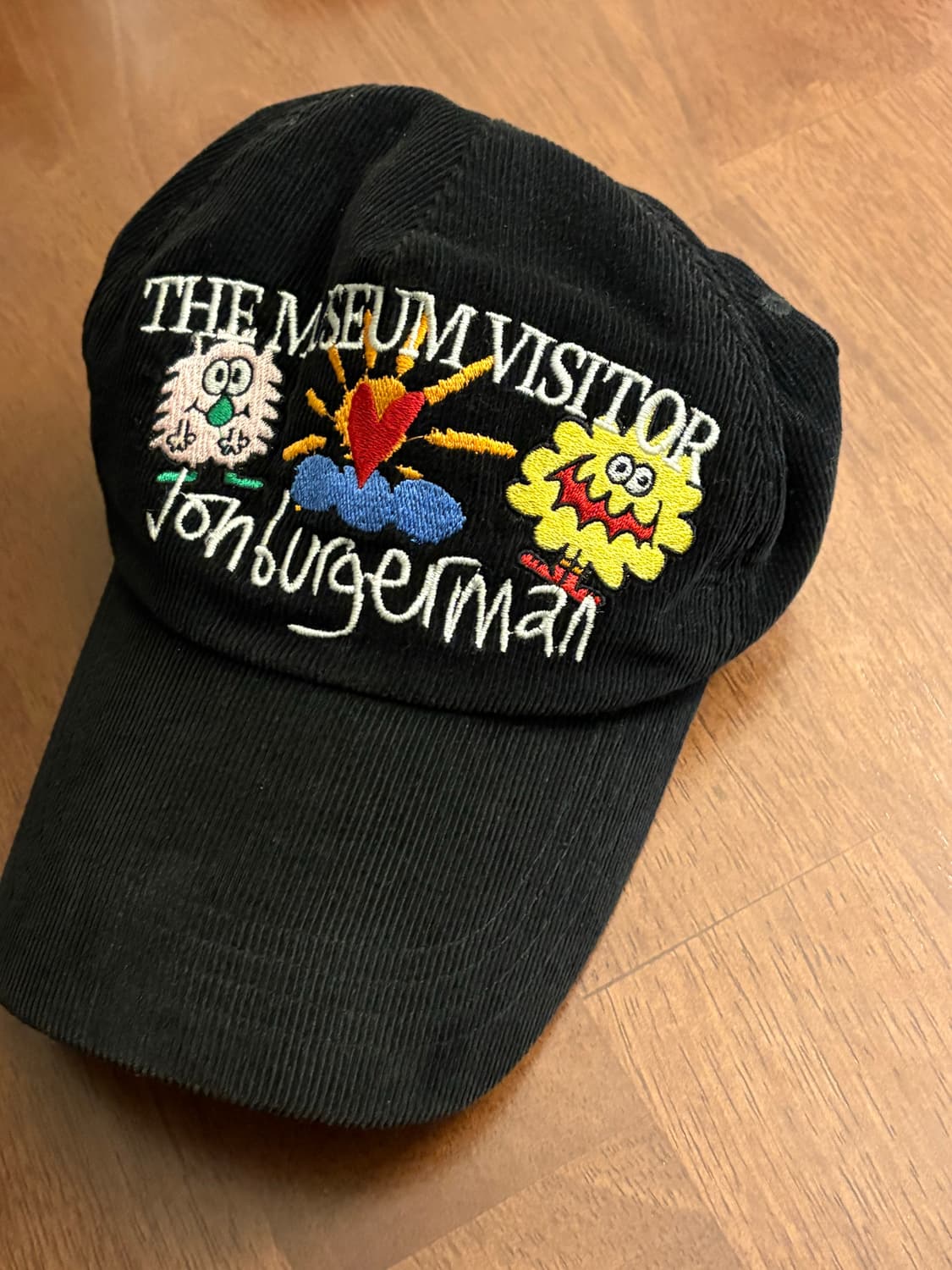 더 뮤지엄 비지터 존 버거맨 코듀로이 볼캡 상품이미지2