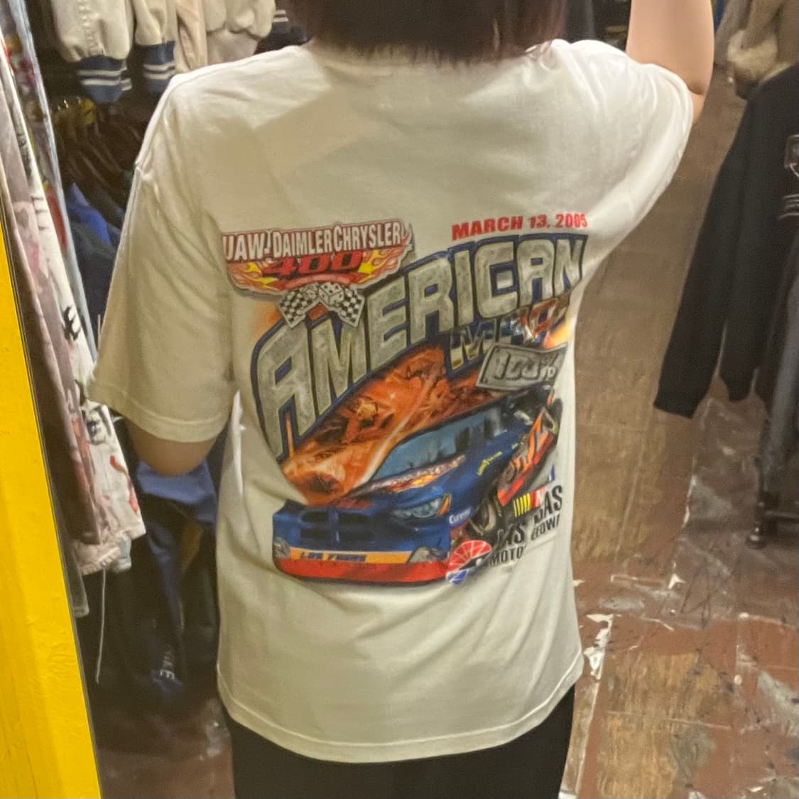 [HI] 빈티지 반팔 티셔츠 화이트 상품이미지5