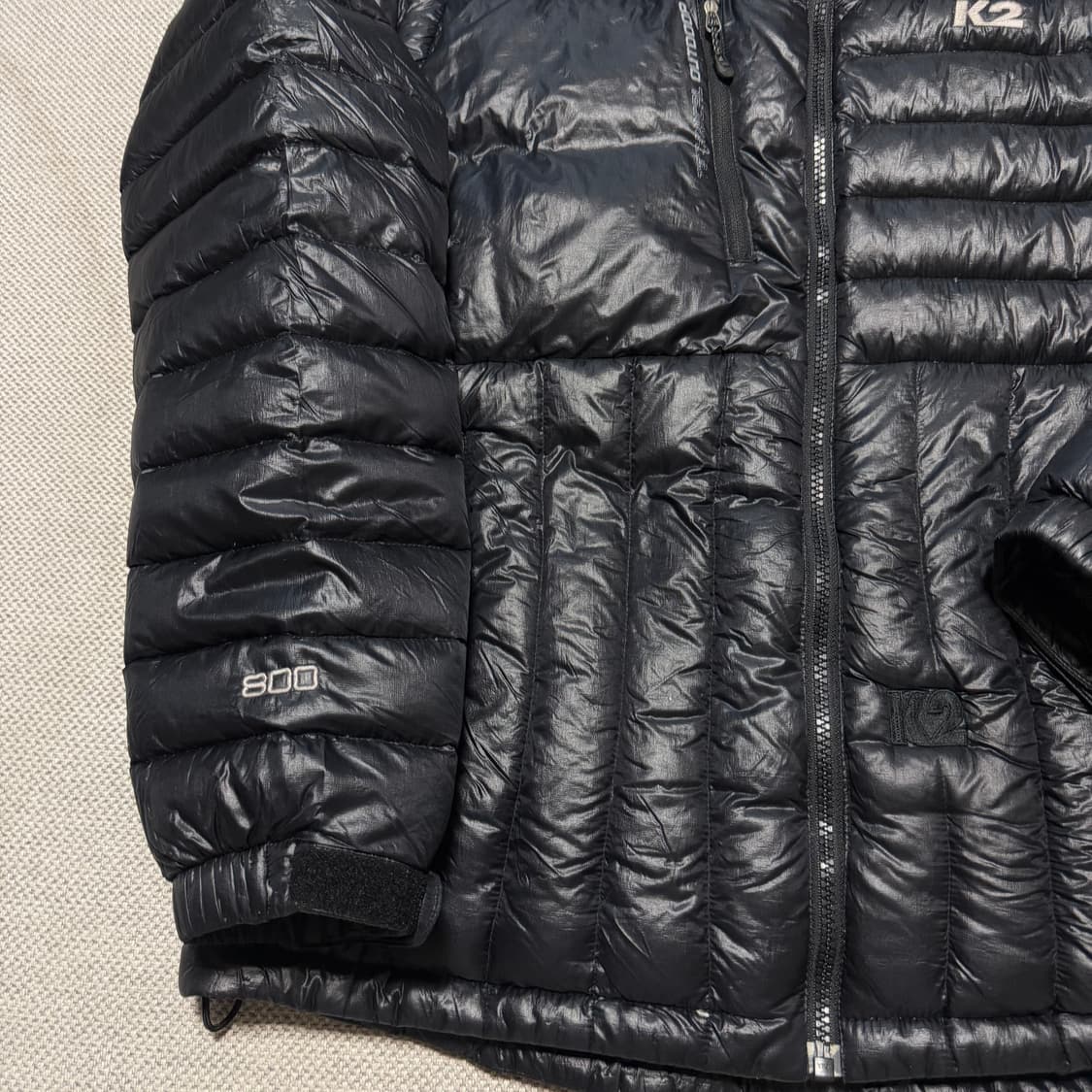 K2 800필 경량패딩 자켓 (팔 탈부착 가능) 상품이미지6