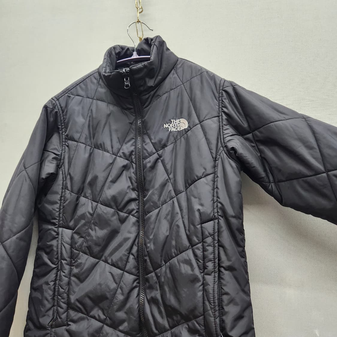 노스페이스 퀄팅 경량(웰론)스트링패딩 85(S) 상품이미지2