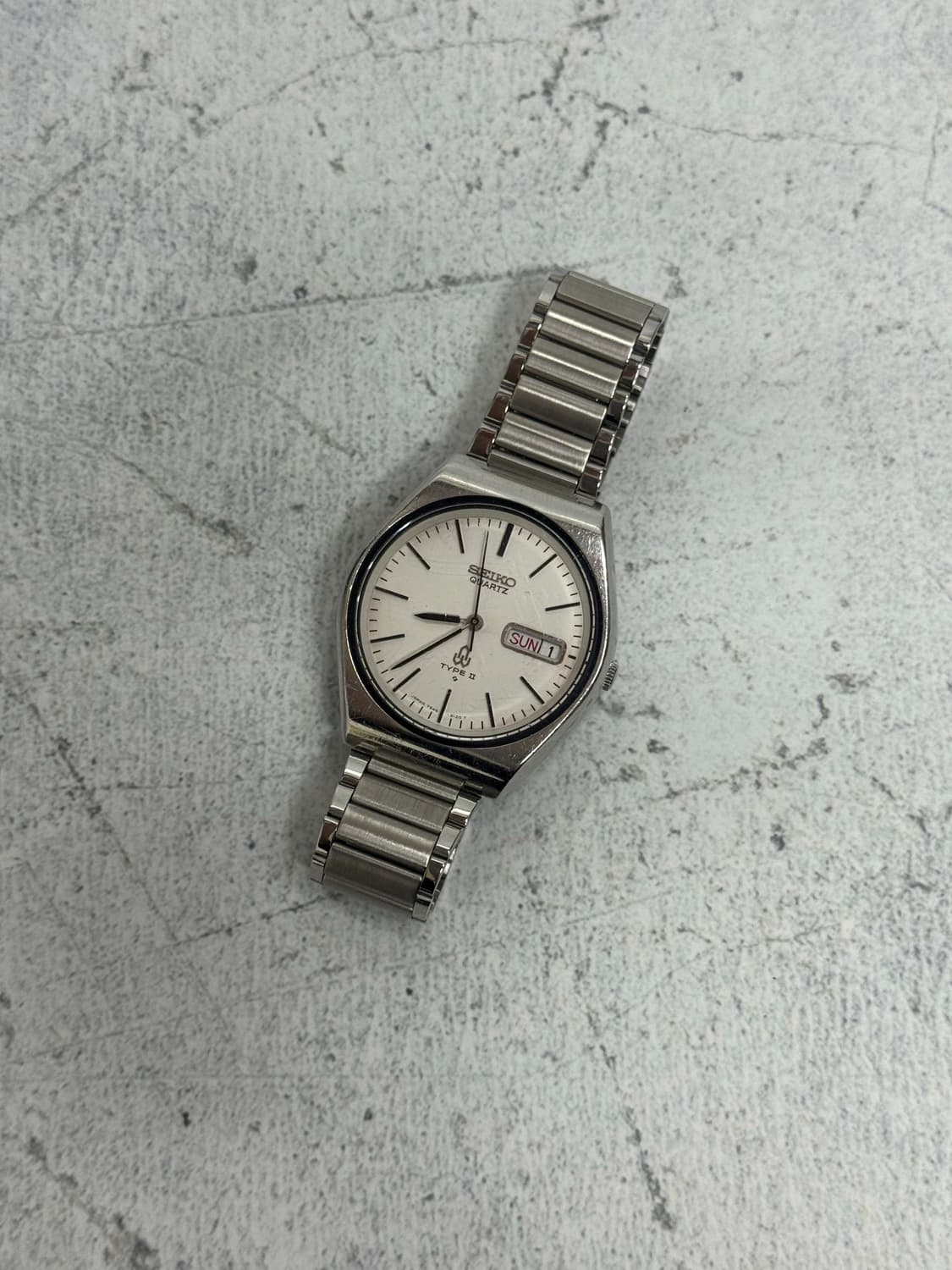 70s 빈티지 세이코 타입 II 쿼츠 상품이미지1