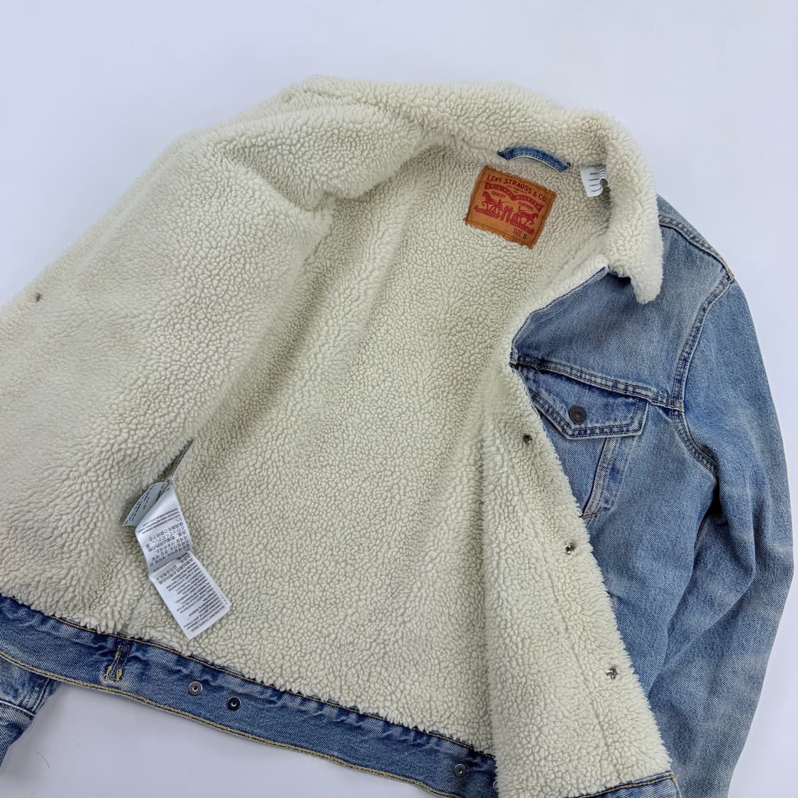 리바이스 스탠다드 쉐르파 트러커 청자켓 상품이미지5