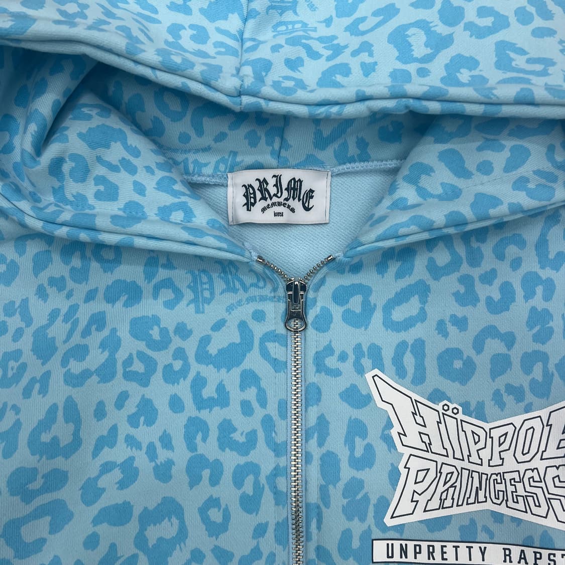Prime 레오파드 후드집업 상품이미지2