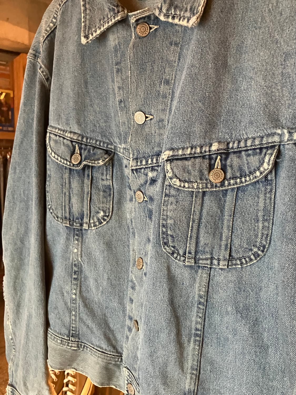 90s USA 빈티지 더블알엘 RRL 271 101-J 데님 자켓 상품이미지4