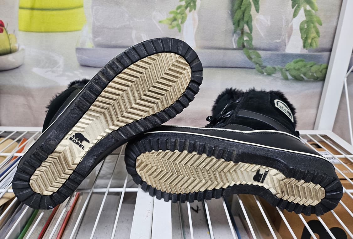 소렐 여성 방한부츠 225 티볼리 스웨이드 방한화 털 앵클부츠 LB62 상품이미지6