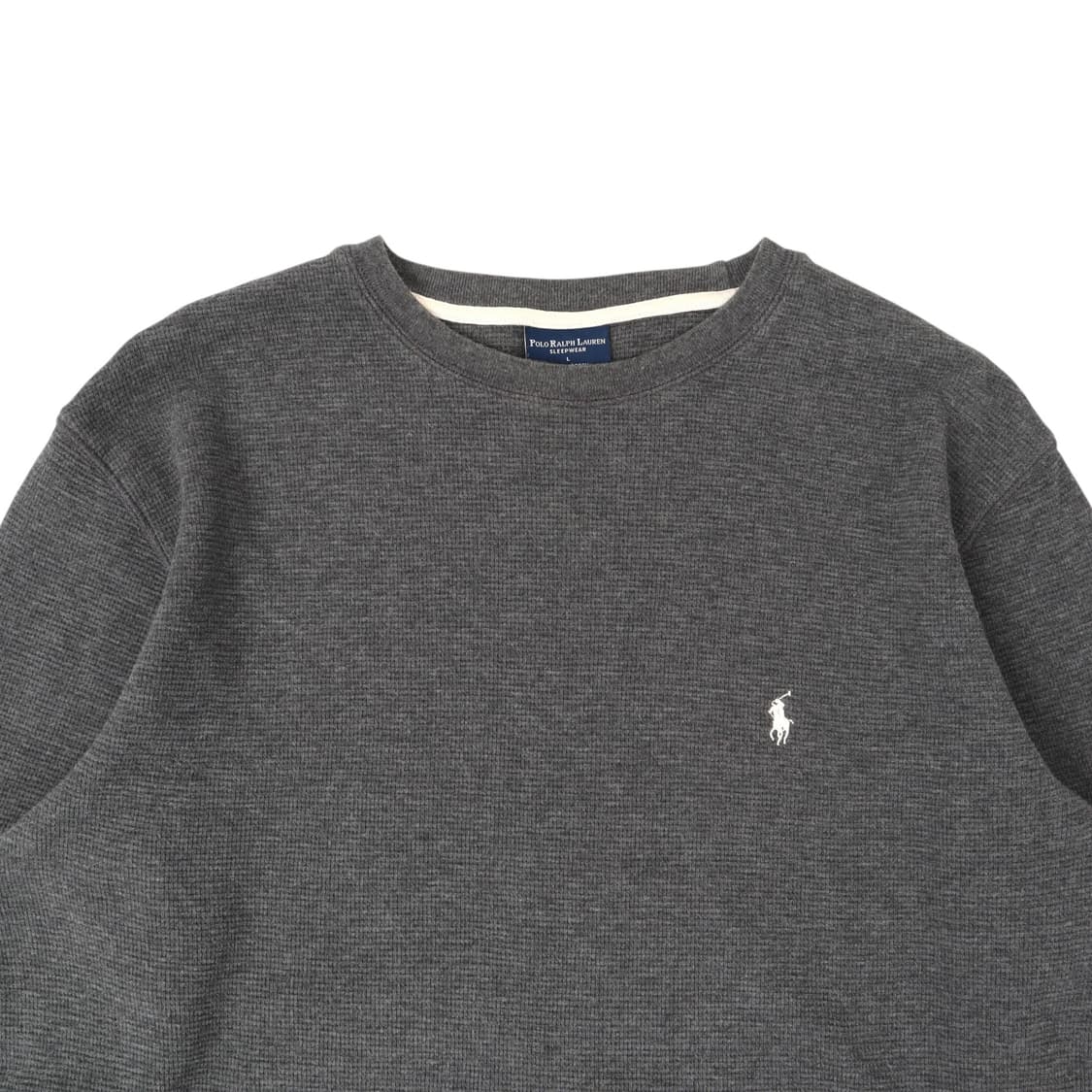 폴로 랄프로렌 그레이 와플 롱슬리브 상품이미지2