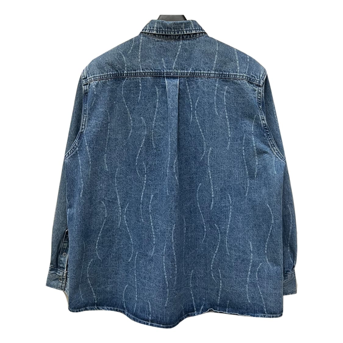 LMC 엘엠씨 웨이브 오버핏 데님 셔츠 자켓 L 상품이미지2