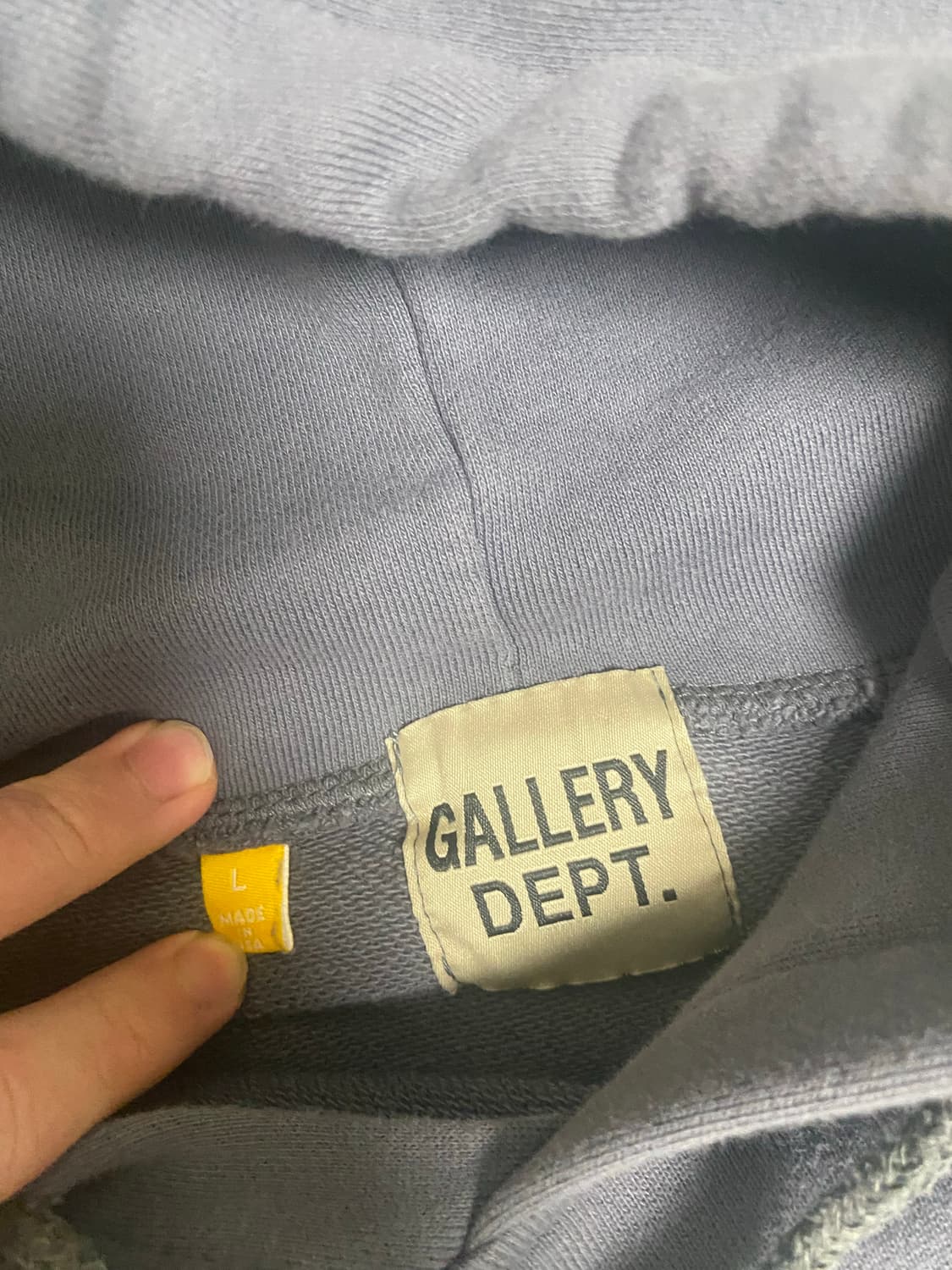 갤러리 디파트먼트 프렌치 로고 후드티(L) 상품이미지3