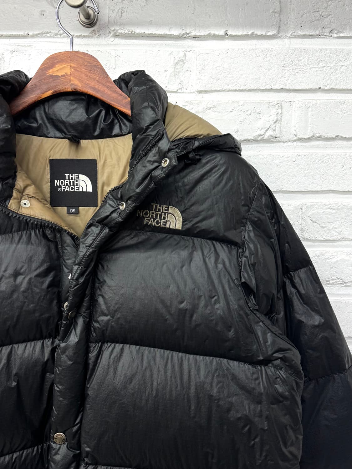 노스페이스 700 블랙 패딩  상품이미지5