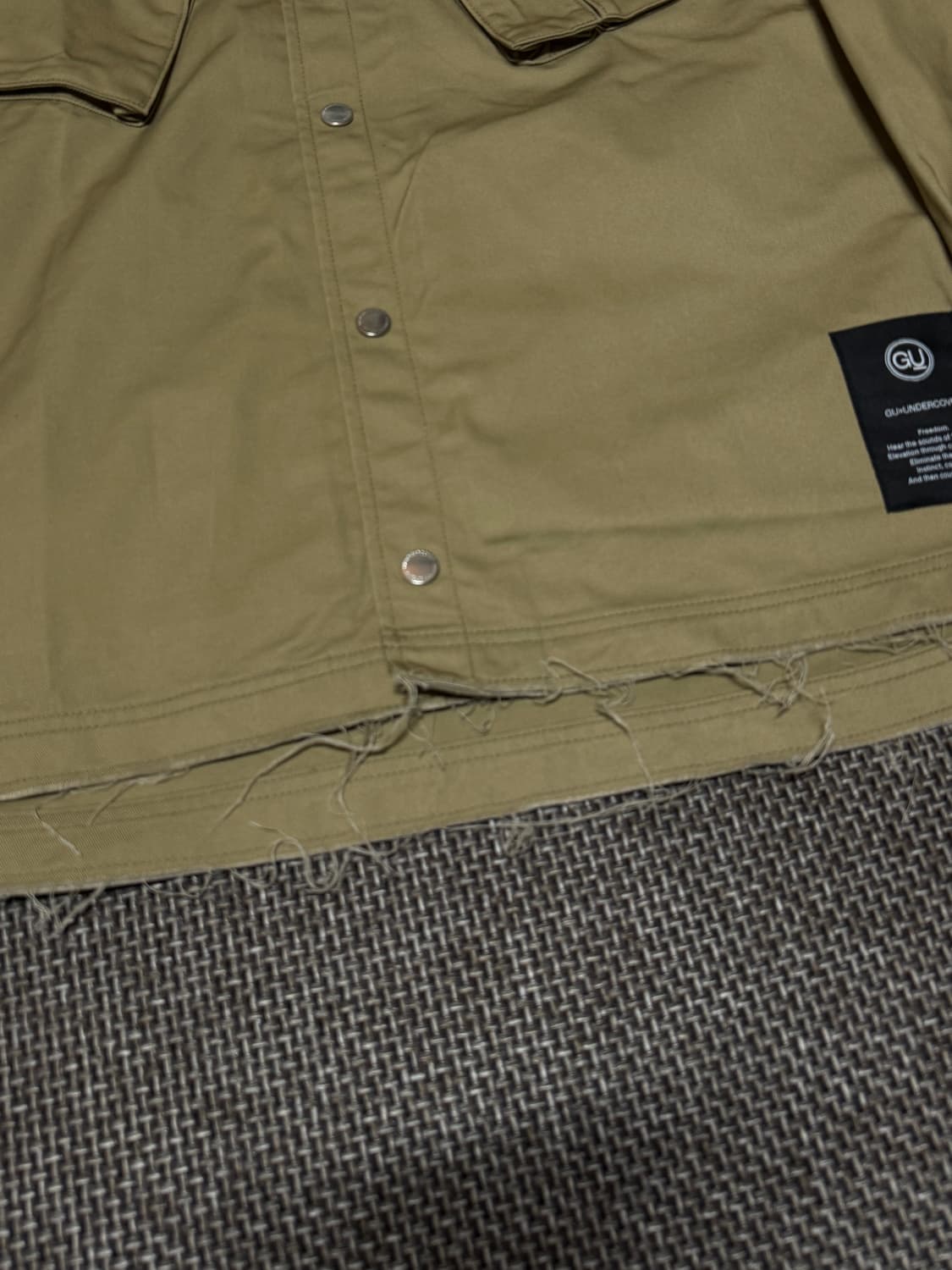 언더커버 지유 데드스탁 밀리터리 오버핏자켓 상품이미지7
