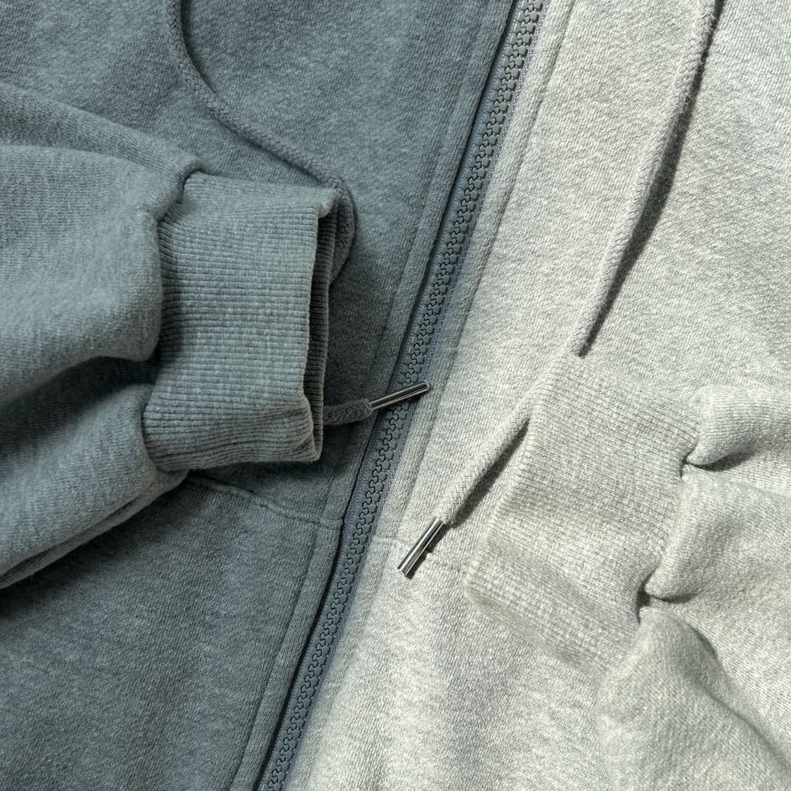 젝시믹스 멜란지그레이 내핑 후드집업 상품이미지5